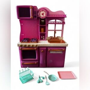 Our Generation Gourmet Kitchen Purple/Pink By Battat